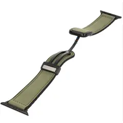 GENERICO - Correa Leather para Apple Watch 40mm - Verde