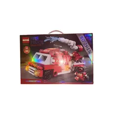 GENERICO - SET BLOQUE DE CONSTRUCCION BOMBERO