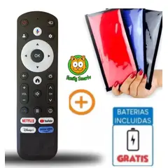 GENERICO - Controles Remoto Compatible para Tv Blackline Smart 4K + Funda
