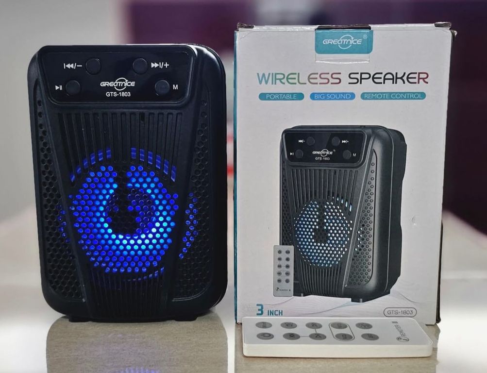 MINI PARLANTE GRAN SONIDO COLOR NEGRO