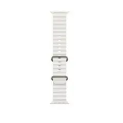 GENERICO - Correa Corrugada para apple Watch 46mm - BLANCO