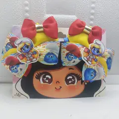 GENERICO - SET DE LAZOS PITUFINA - ACCESORIOS DANIELA SAC