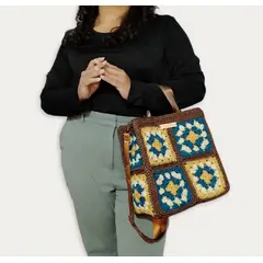 GENERICO - Bolso Sol y Mar Valentis Estilo Boho Tejido