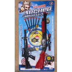 GENERICO - JUGUETE SET DE PUNTERIA Y DARDOS DE ESPUMA