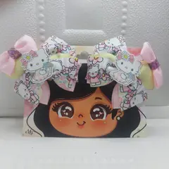 GENERICO - SET DE LAZOS GATITA - ACCESORIOS DANIELA SAC