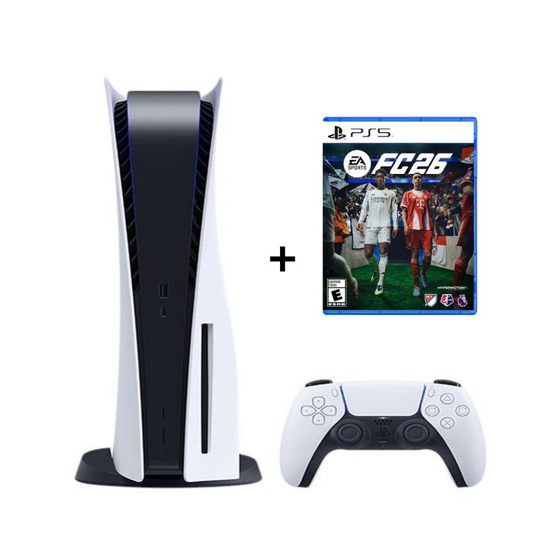 CONSOLA PS5 FAT CON LECTORA Reacondicionada + FC26