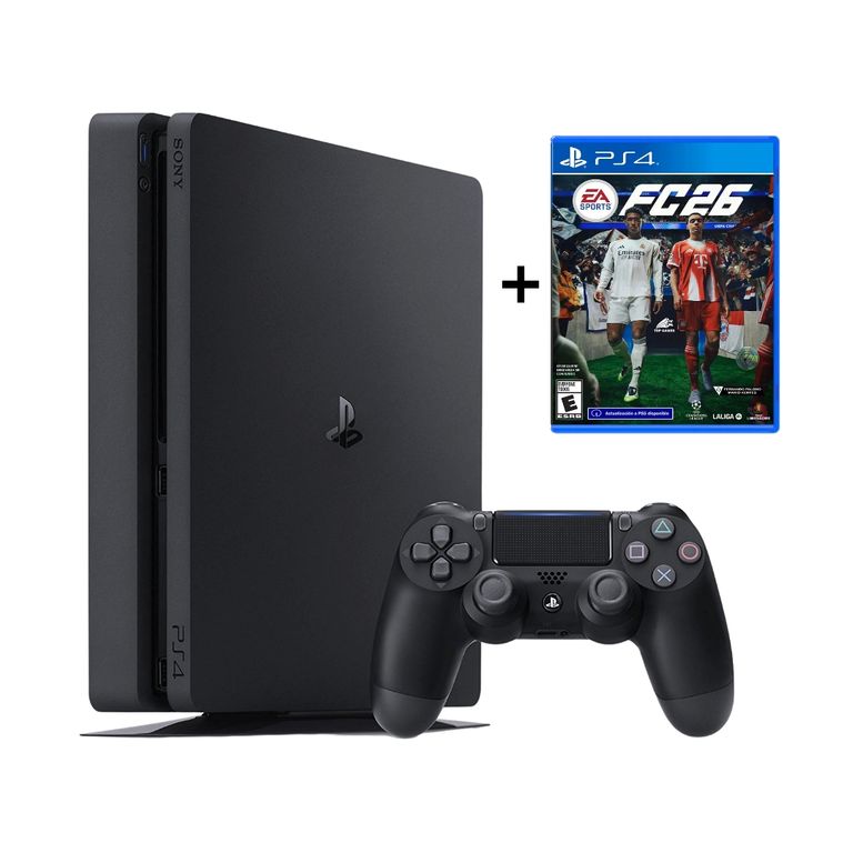 CONSOLA PS4 SLIM 1TB Reacondicionada + FC26