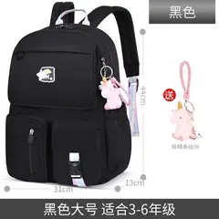 GENERICO - MOCHILA ESCOLAR CON LLAVERO DE UNICORNIO