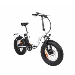 GENERICO - E-BIKE CYCOOL EWILD20W/1005 CON TIMON PLEGABLE, INC. BATERIA, CARGADOR Y LLAVES BLANCO