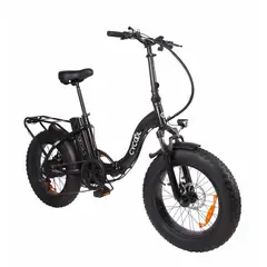 GENERICO - E-BIKE CYCOOL EWILD20W/1005 CON TIMON PLEGABLE, INC. BATERIA, CARGADOR Y LLAVES NEGRO