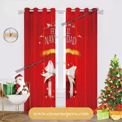 GENERICO - Cortinas Navideñas Lujosa