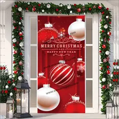 GENERICO - Funda de Puerta Navideña