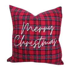 GENERICO - Cojin Escocés Navidad 45x45 Decoraline Home