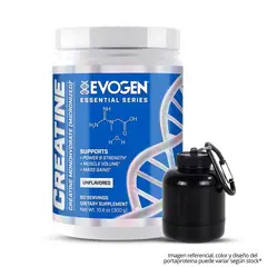 EVOGEN - Creatina 300 g - Creatina Micronizada y Monohidratada + Portaproteina