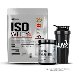 UNIVERSE NUTRITION - Iso whey 90 5 kg Vainilla + Creatina 250 g + Shaker