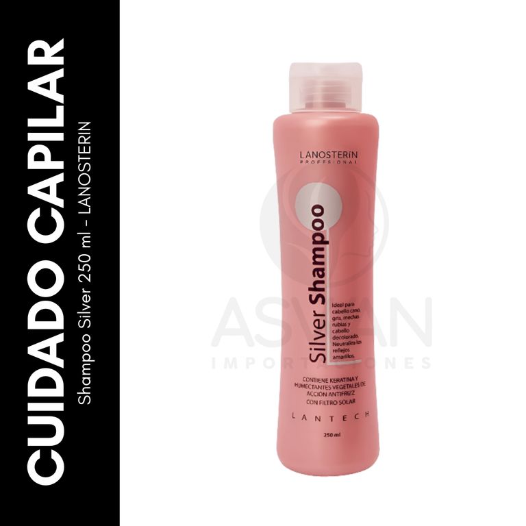 Shampoo Silver 250 ml - LANOSTERIN