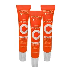 BIOAQUA - PACK 3 CONTORNO DE OJOS VITAMINA C REJUVENECEDOR 20G