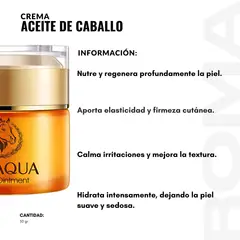 BIOAQUA - PACK 2 CREMA ACEITE DE CABALLO 50G