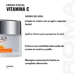 BIOAQUA - PACK 3 CREMA FACIAL VITAMINA C 50G