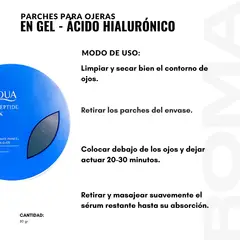 BIOAQUA - MASCARILLA PARA OJERAS EN GEL ÁCIDO HIALURÓNICO 80G