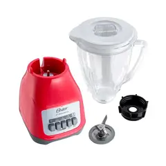 OSTER - Licuadora 2 Velocidades, 1.5 lt Vaso de Vidrio BLSTKA