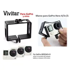 VIVITAR - MARCO SOPORTE PARA CAMARAS GOPRO HERO 3, HERO 3+ Y HERO 4