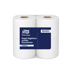 TORK - Papel Higiénico Jumbo Tork® Económico 4x500mts