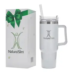 Naturalslim - NATURAL SLIM Vaso térmico de acero inoxidable 40oz