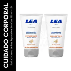 GENERICO - Pack x2 Crema de Pies Reparadora Skin Care 125 ml - LEA