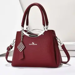 GENERICO - CARTERA BOLSO DE MANO Y BANDOLERA ELEGANTE Y FUNCIONAL