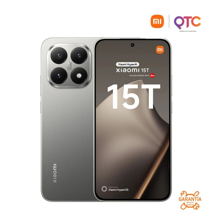 15T Smartphone 12GB RAM 512GB Gris Alto Rendimiento Cámara Avanzada
