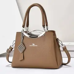 GENERICO - CARTERA BOLSO DE MANO Y BANDOLERA ELEGANTE Y FUNCIONAL