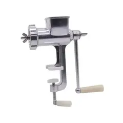 GENERICO - Molino Peletizador Manual Metálico con 6 Discos Intercambiables