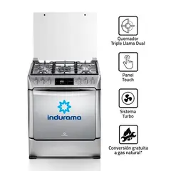INDURAMA - Cocina Montecarlo Zafiro 5 Quemadores - Croma