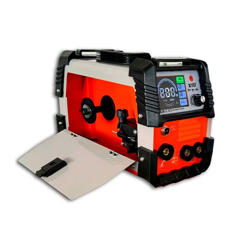 Maquina de Soldar Mig/ Mma/ Tig 200 Sin Gas 3 En 1