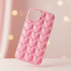 GENERICO - Case 3D corazón - iPhone 12 pro max