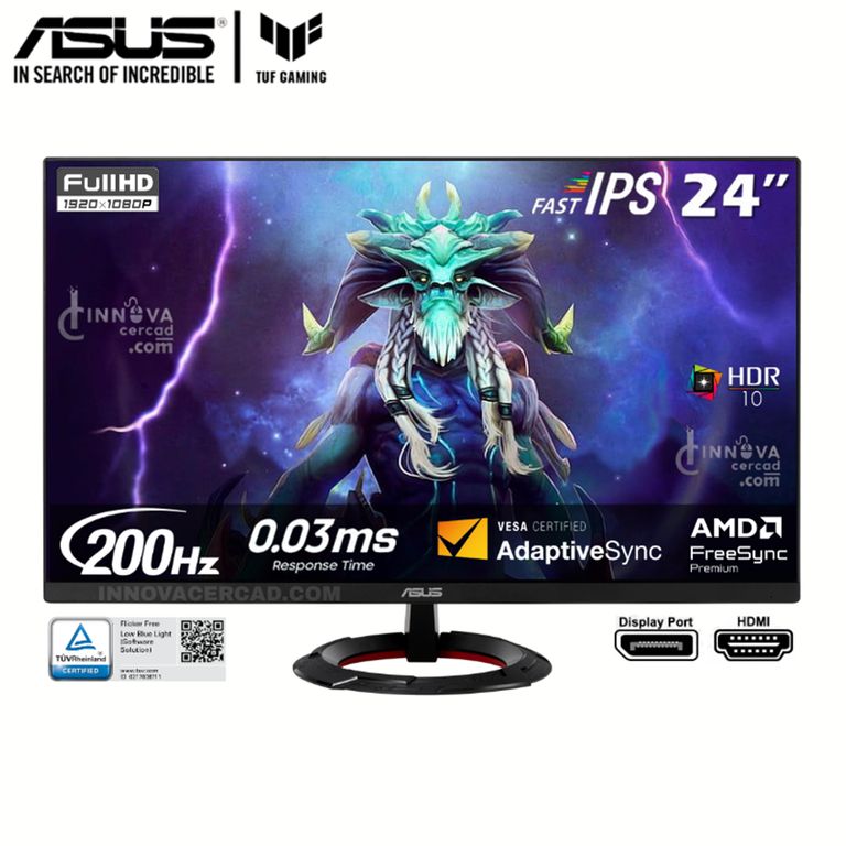 Monitor Tuf Gaming VG249Q5R 238 Fast IPS FHD 200Hz 03ms