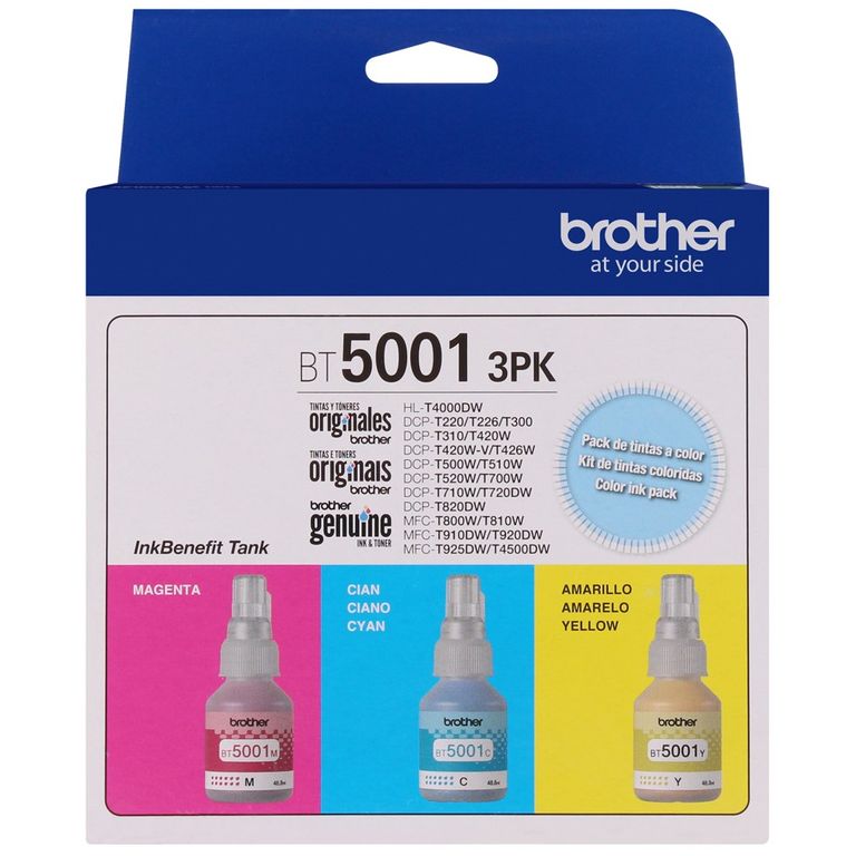 PACK 3 TINTAS BT50013PK COLOR