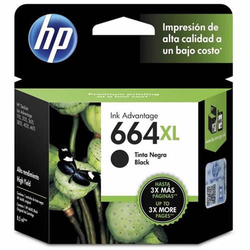CARTUCHO DE TINTA 664XL F6V31AL NEGRO 480 PGS