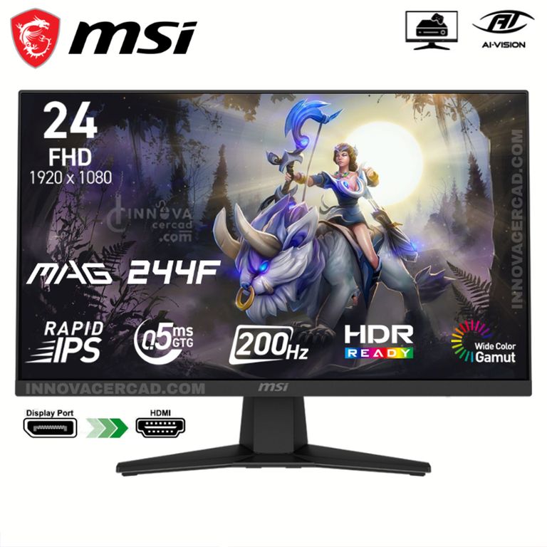 Monitor MAG 244F 238 Rapid IPS FHD 200Hz 05ms FreeSync