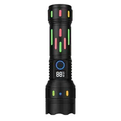 GENERICO - Potencia Extrema Linterna Táctica Recargable LED 3500m