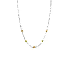 BALIQ - Collar Bolitas Goldensilver