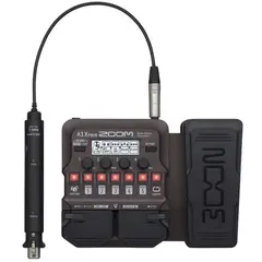 ZOOM - PEDALERA A1X FOUR MULTIEFECTO MARCA JAPONESA PARA GUITARRA ACUSTICA CHARANGO VIOLIN
