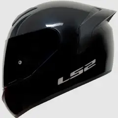 LS2 - CASCO MOTO NS352 NEGRO BRILLO POLARIZADO