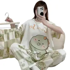 GENERICO - Pijama conjunto pantalon shot diseño kawaii