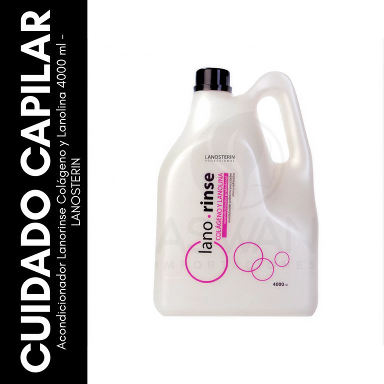 Acondicionador Lanorinse Colágeno y Lanolina 4000 ml - LANOSTERIN