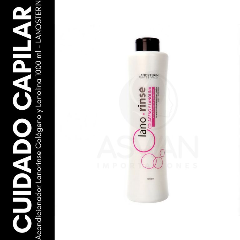 Acondicionador Lanorinse Colágeno y Lanolina 1000 ml - LANOSTERIN