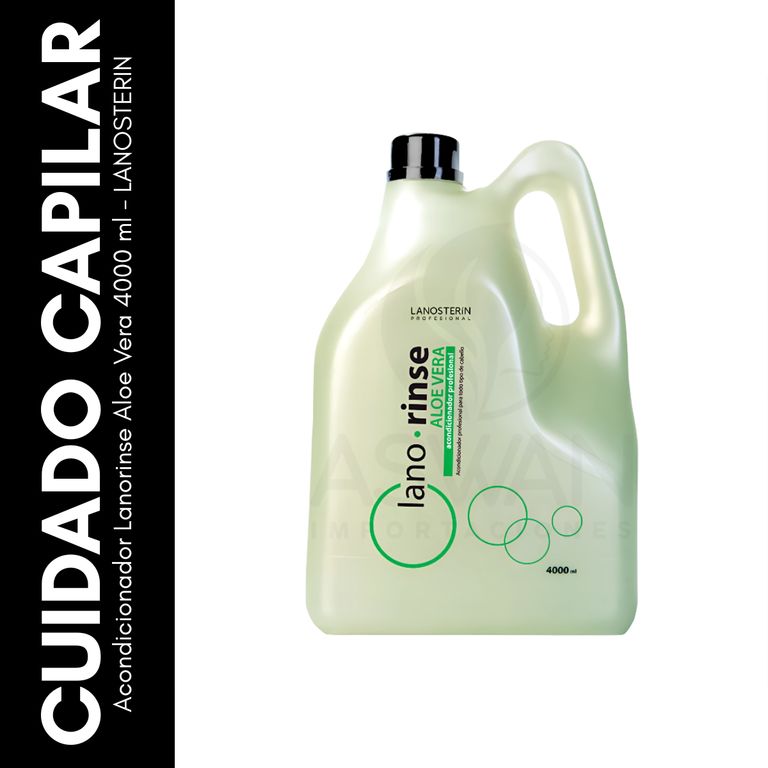 Acondicionador Lanorinse Aloe Vera 4000 ml - LANOSTERIN