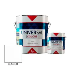 UNIVERSAL COLORS - Pintura Esmalte Epóxico blanco 1gl