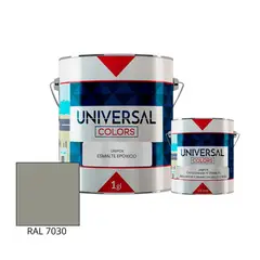 UNIVERSAL COLORS - Pintura Esmalte Epóxico RAL 7030 1gl